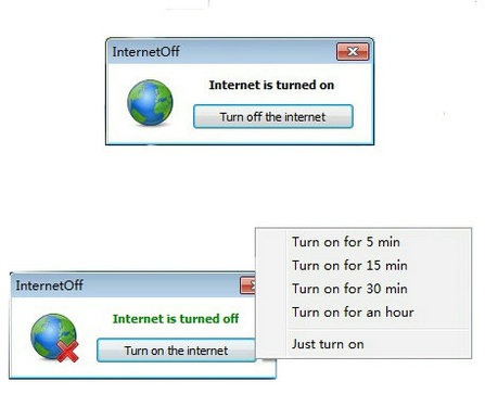Turn Internet Off