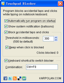 TouchpadBlocker