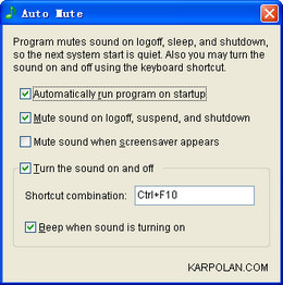 Auto Mute