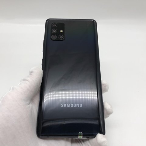 官方质检95成新5g全网通镭丝黑8g128g国行三星galaxya71