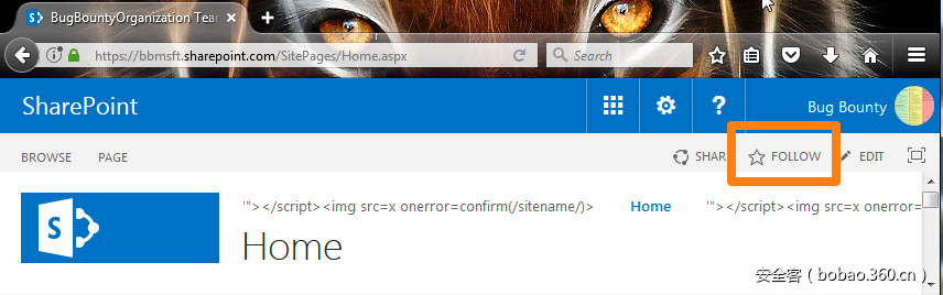 【技术分享】CVE-2017-8514简析——SharePoint Follow功能存在XSS漏洞