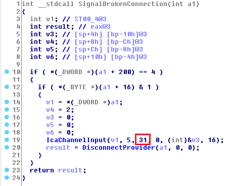 ChannelId清理函数