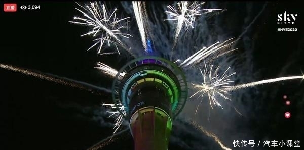 全球各地跨年烟花