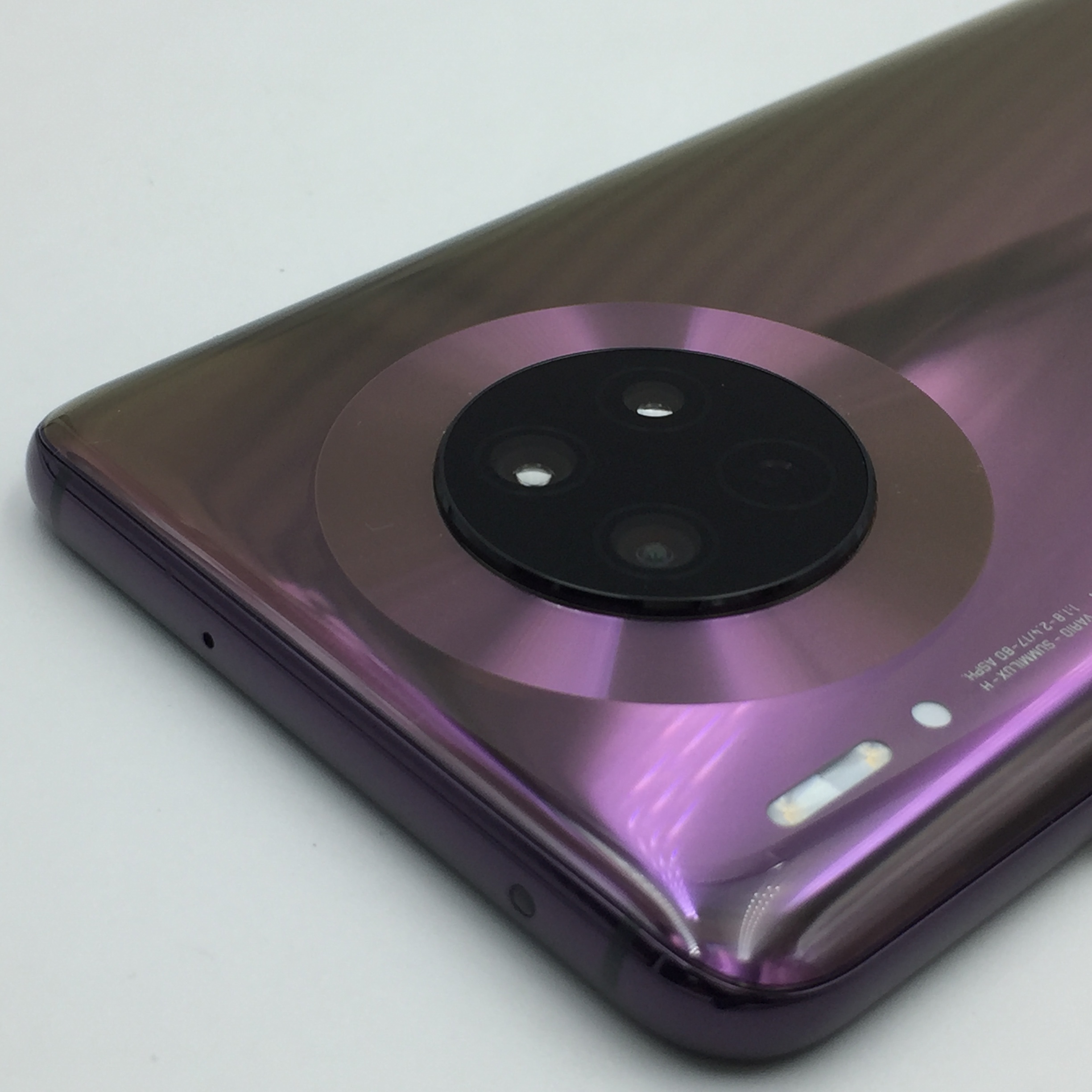 官方质检95成新 国行 罗兰紫 8g/256g 5g全网通 华为 mate 30(5g版)