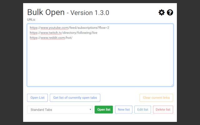 Bulk URL Opener